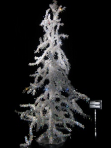 This was my favorite thing. A christmas tree designed by the late Alexander McQueen.